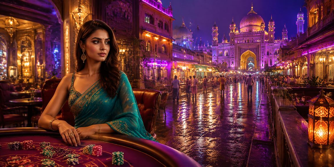Andar Bahar game players wearing sarees enjoying casino-style game