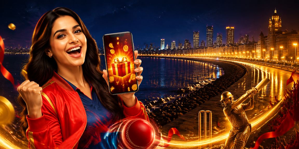 Cricket betting live on mobile at Mumbai scenic location